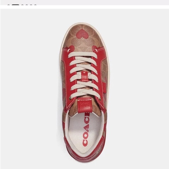 Coach heart shoes size 8 - Picture 2 of 2